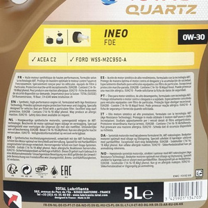 Total Quartz Ineo FDE 0W30 5L