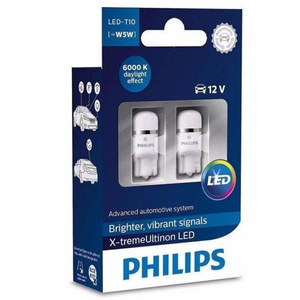 Philips X-treme Ultinon 360° LED W5W T10 6000K 