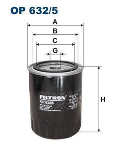 Filtr oleju Filtron OP 632/5