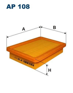 Filtr powietrza Filtron AP 108