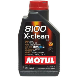 Motul 8100 X-Clean C3 5W40 1L