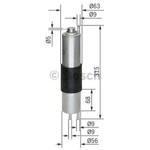 Filtr paliwa F 5952 Bosch 0 450 905 952