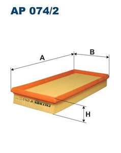Filtr powietrza Filtron AP 074/2