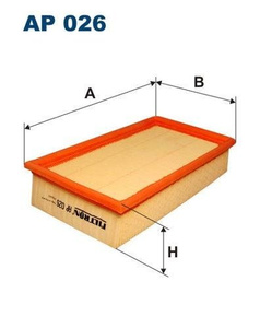 Filtr powietrza Filtron AP 026
