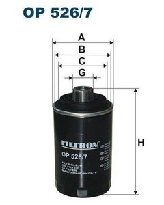 Filtr oleju Filtron OP 526/7