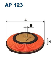 Filtr powietrza Filtron AP 123