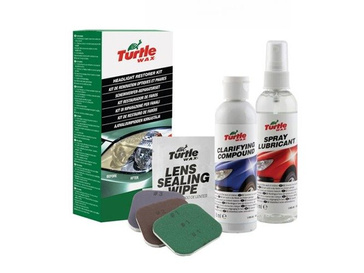 Turtle Wax Headlight Restore Kit do regeneracji reflektorów lamp