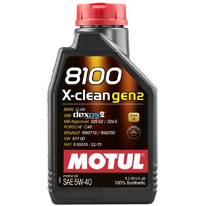 Motul 8100 X-Clean Gen2 5W40 1L