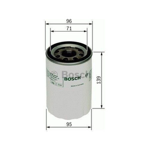 Filtr oleju P 2046 Bosch 0 986 452 046