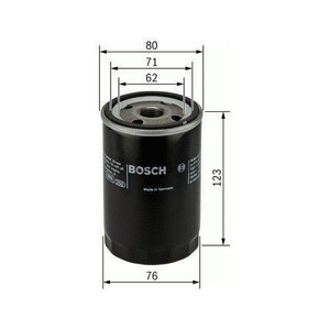 Filtr oleju P 3086 Bosch 0 451 103 086