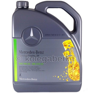 Oryginalny olej Mercedes 5W30 MB 229.52 5L