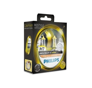 Philips H7 ColorVision yellow - kolor żółty