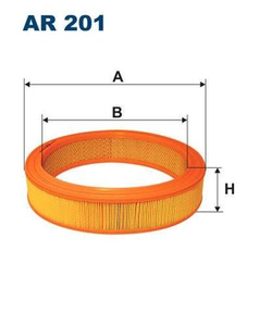 Filtr powietrza Filtron AR 201