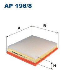 Filtr powietrza Filtron AP 196/8