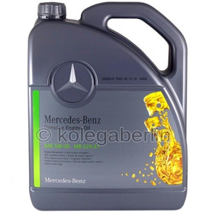 Oryginalny olej Mercedes 5W30 MB 229.51 5L