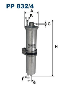 Filtr paliwa Filtron PP 832/4