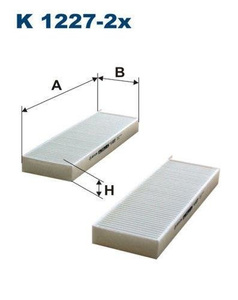 Filtr kabinowy Filtron K 1227-2x