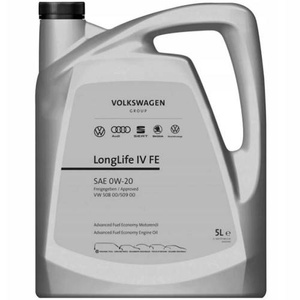 Oryginalny olej VW LongLife IV FE 0W20 5L