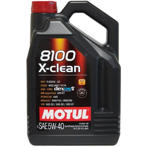 Motul 8100 X-Clean C3 5W40 5L